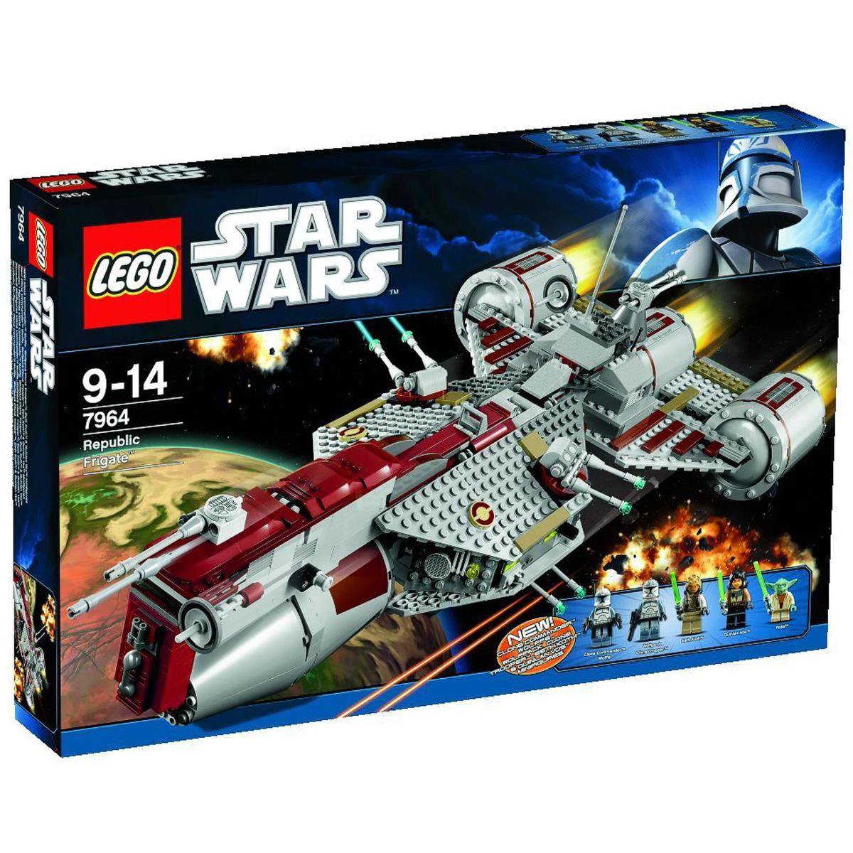 nationalsang Stort univers Bekræftelse LEGO Star Wars Republic Frigate - 7964 | bol.com