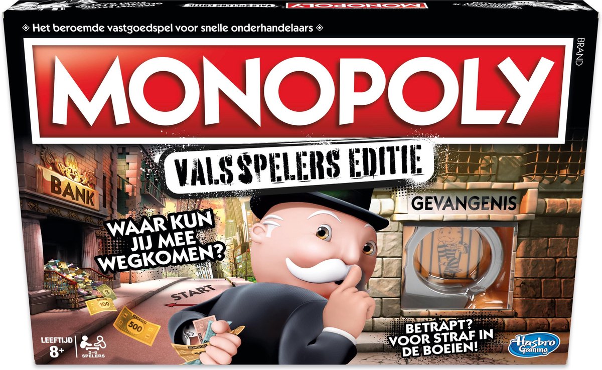 Monopoly Valsspelers Editie Nederlands - Gezelschapsspel — afbeelding 3