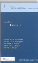 Boek cover Handboek erfecht / Studenteneditie van 
