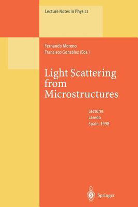 Light Scattering from Microstructures - cover
