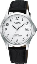 Pulsar PXH565X1 horloge heren - zwart - edelstaal