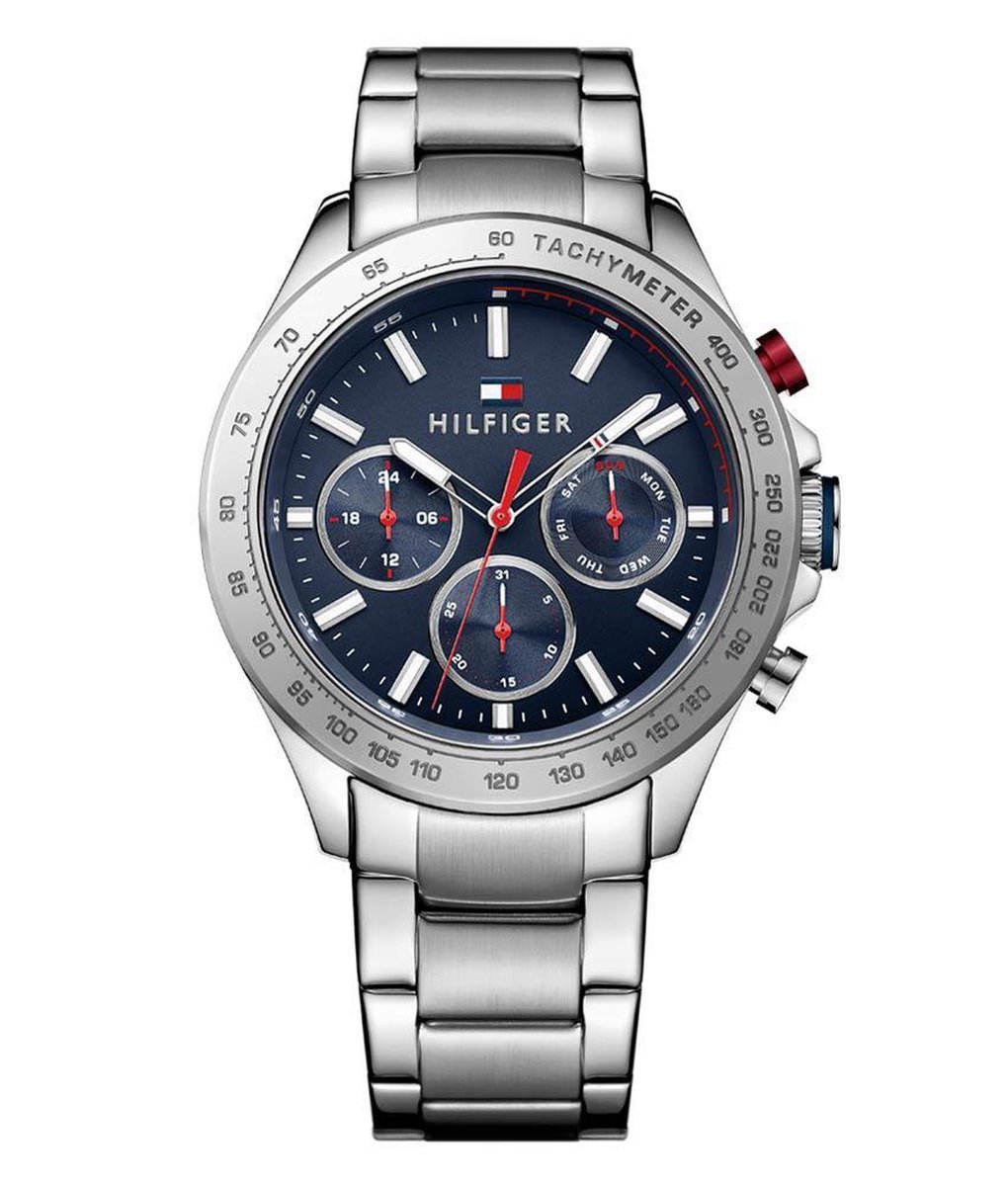 Tommy Hilfiger TH1791228 horloge heren - zilver - edelstaal