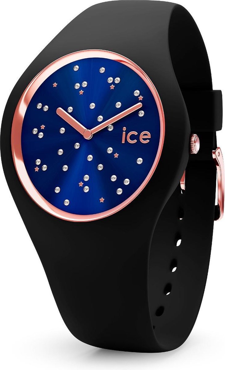 Ice-Watch ICE Cosmos IW016298 - Horloge - Siliconen - Zwart - Ø 34 mm