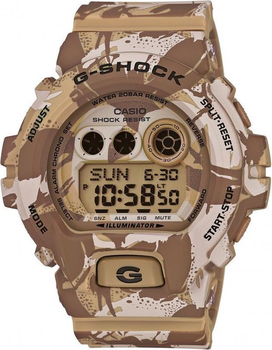 jukbeen Tentakel Verbergen Casio G-Shock Camo horloge GD-X6900MC-5ER | bol.com