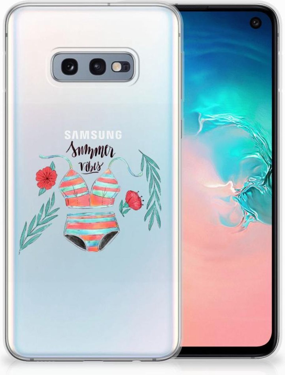 Samsung Galaxy S10e Telefoonhoesje met Naam Boho Summer