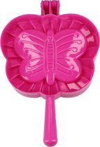 Koekjes Maker voor Kinderen Vlinder Roze 2 Stuks – Koekjes Vorm – Plastic Bakvorm – Roze