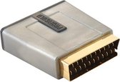 Profigold PROD730 SCART-adapter SCART male - 3x RCA component female zilver