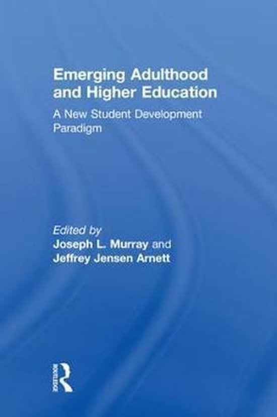 Emerging Adulthood and Higher Education - cover