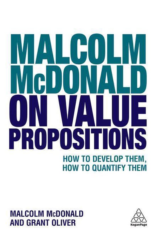 Malcolm McDonald on Value Propositions - cover
