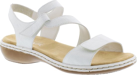 witte dames sandalen rieker