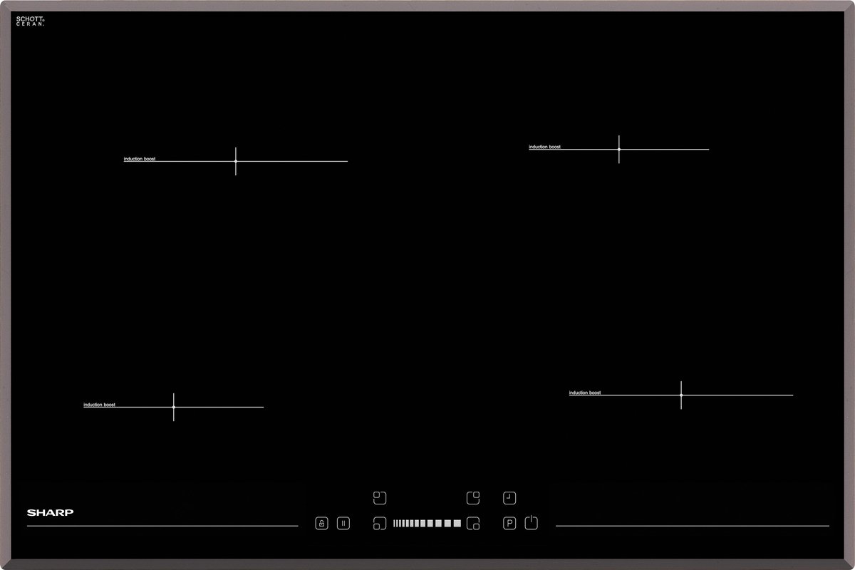 Sharp KH7I19CS00EU - Inductiekookplaat