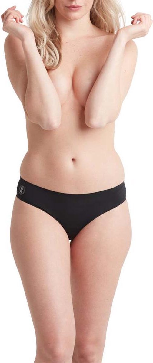 NOMI Shapewear - Onzichtbare Onderbroek (2-Pack), Second Skin Gevoel - Zwart - Maat M