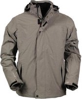 Highcamp Melange Jack - Outdoor Jas - Unisex - Maat L - Grijs