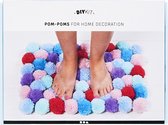 Diy Pom-pom Set Multicolor - Voeten mat