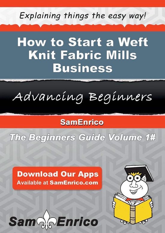 How to Start a Weft Knit Fabric Mills Business - cover