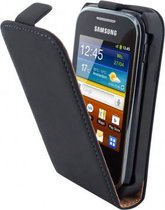 Mobiparts Premium Flip Case Samsung Galaxy Pocket Black