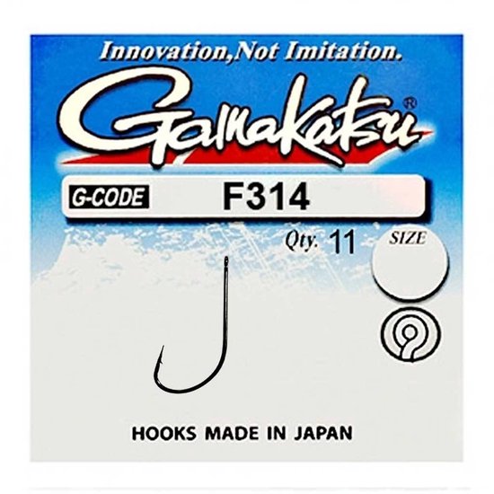 Gamakatsu haak F314 Size:2 Qty:25 van Gamakatsu — afbeelding 3