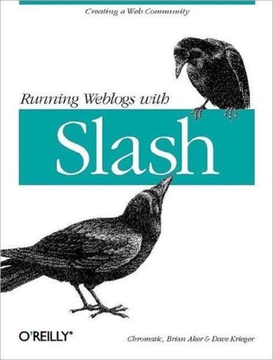Running Weblogs with Slash - cover