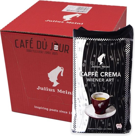 Julius Meinl Caffè Crema Wiener Art koffiebonen 6 x 1kg | bol.com