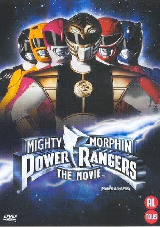 Cover van de film 'Mighty Morphin Power Rangers: The Movie'