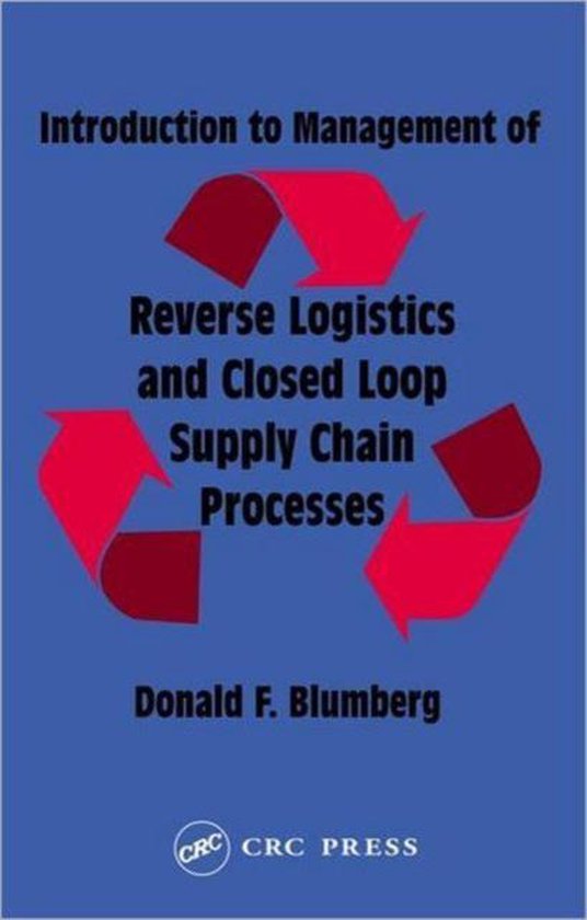 Introduction to Management of Reverse Logistics and Closed Loop Supply Chain Processes...