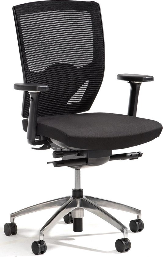 Ergonomische bureaustoel Ekso (Zwart). Luxe ergonomische bureaustoel met  diverse... | bol.com