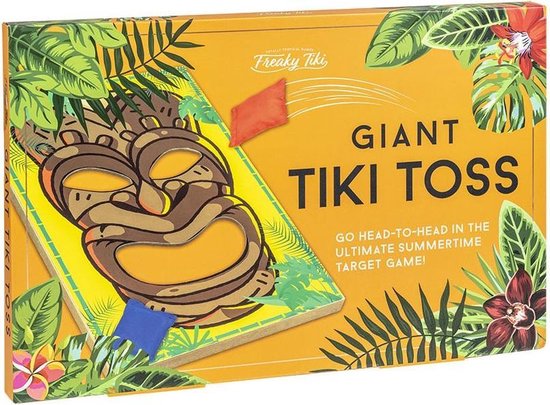 Giant Tiki Toss - Vang- en werpspel