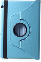 360 Rotating Book Case - Geschikt voor Huawei MediaPad T5 10 Hoesje - Lichtblauw