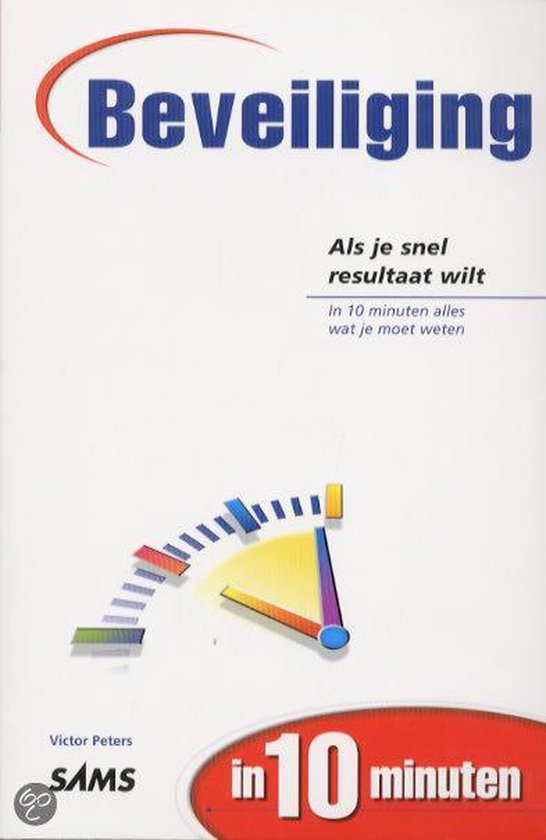 Cover van het boek 'Beveiliging in 10 minuten'