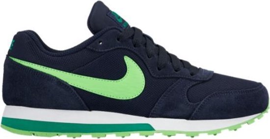 Nike MD Runner 2 GS blauw groen sneakers kids | bol.com
