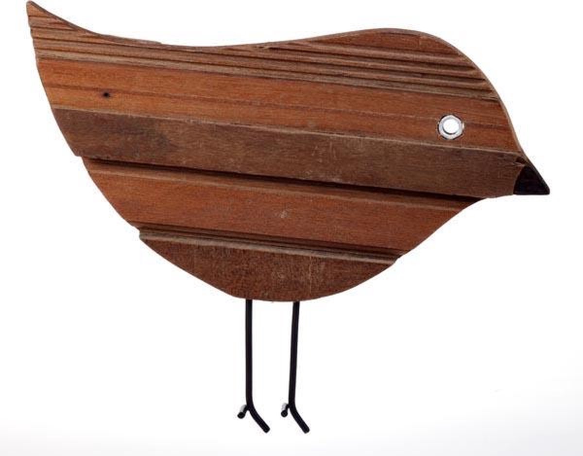 Sarana Wall Deco Bird A Recycle Wood