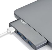 Type C naar 4x USB 3.0 - Hub - Multipoort Adapter - Space Grey