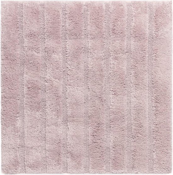 Casilin California - Antislip Badmat - Toiletmat vierkant - 60x60cm - Misty pink