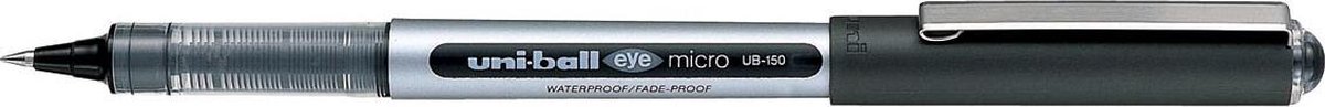 20x Uni-ball roller Eye Fine en Micro Micro, schrijfbreedte 0,3mm, punt 0,5mm, zwart