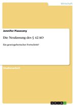 Die Neufassung des § 42 AO