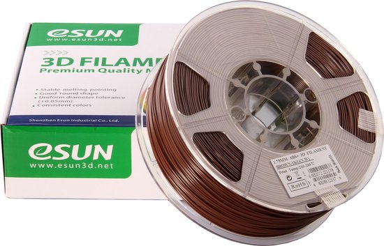 eSun ABS+ Brown - 1.75mm - 3D printer filament