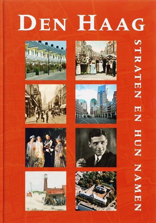 Cover van het boek 'Den Haag straten en hun namen' van Sv.E. VeldhuÄ³zen