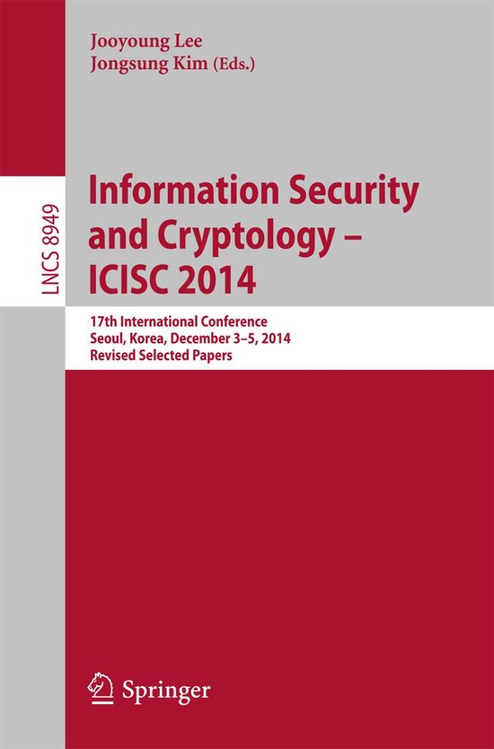 Springer Nature Proceedings Computer Science - Information S ... - cover