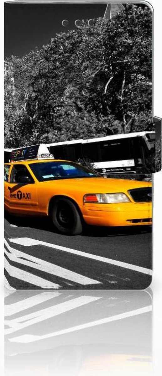 Huawei Ascend P8 Lite Flip Cover New York Taxi
