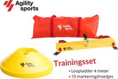 Trainingsset Agility Sports | Loopladder | trainingsladder | Speedladder | Pionnenset | Geel |