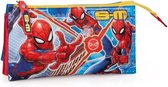 Etui - Polyester - Spiderman - Jongens - 22 cm - Blauw, geel en rood
