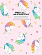 Blank Sheet Music Notebook