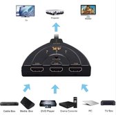 Mini 1 in 3 uit Port HDMI Switcher 1080 p voor HDTV en 3D TV