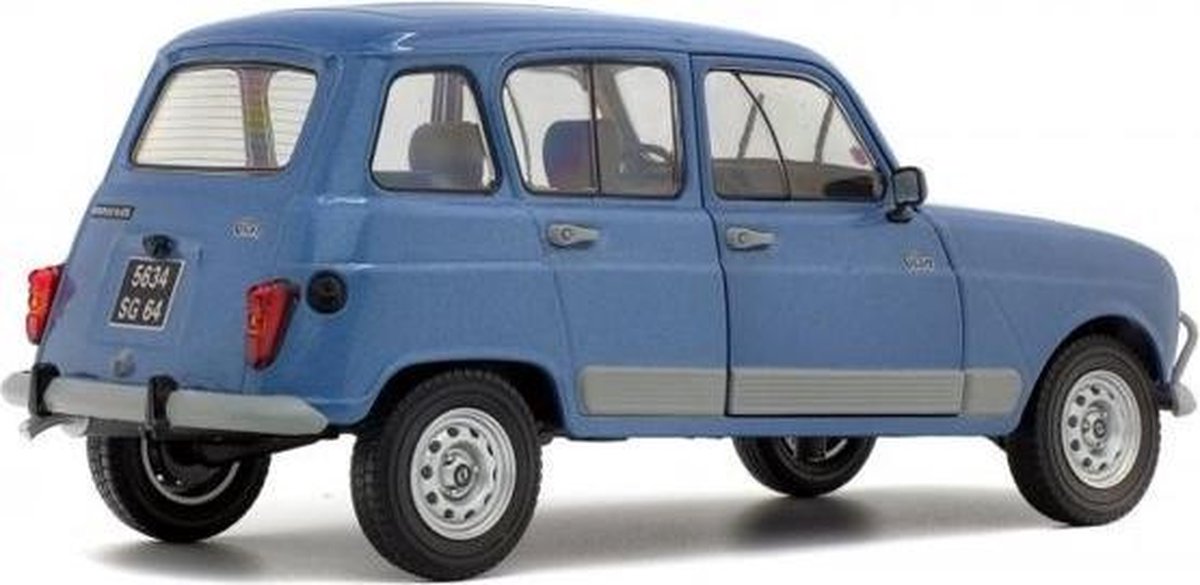 Voorstad de studie Taiko buik Solido Renault 4L GTL Clan Voorgemonteerd Klassieke auto miniatuur 1:18 |  bol.com