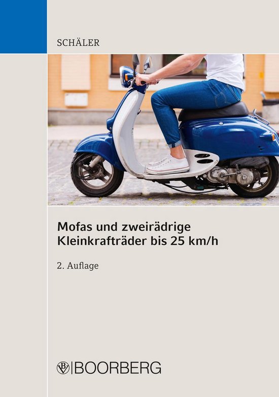 Mofas und zweirädrige Kleinkrafträder bis 25 km/h - cover