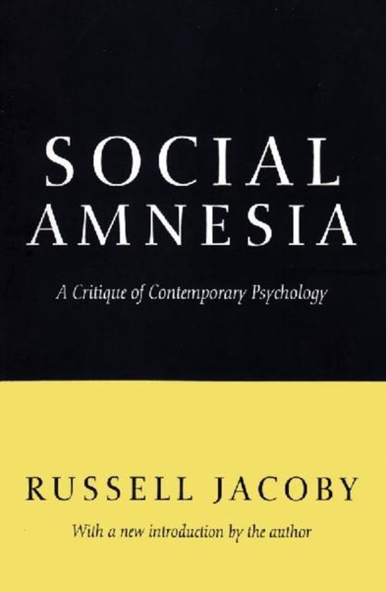 Social Amnesia