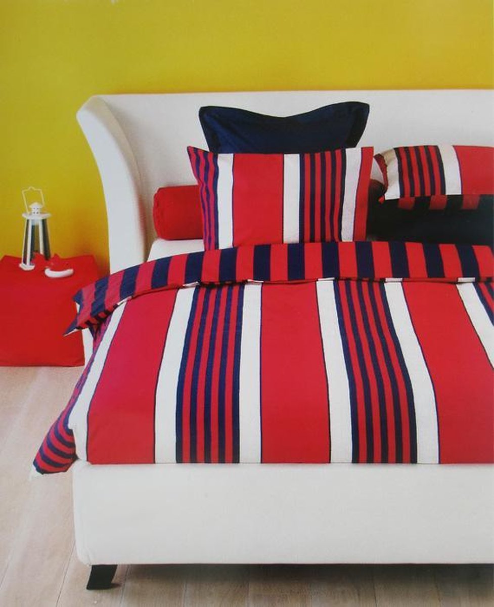 Beddinghouse Lonato Dekbedovertrek - Litsjumeaux - 240x200/220 cm - Rood