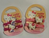 Hello Kitty - élastiques à cheveux - 3 paires