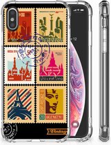 Back Case Geschikt voor iPhoneXs | X/10 Postzegels