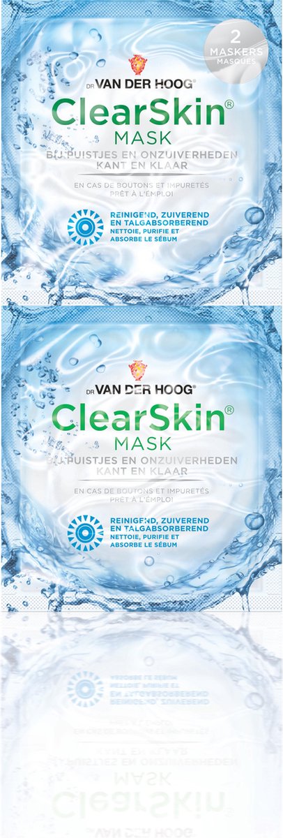 klem verwarring Numeriek Dr. van der Hoog - ClearSkin® crèmemasker | bol.com